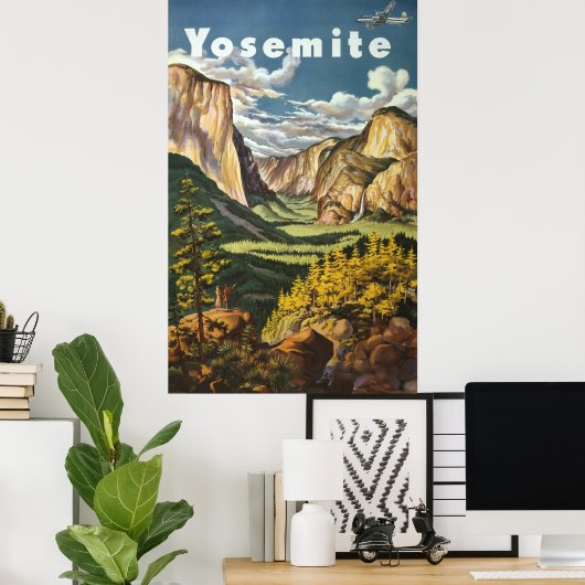 Yosemite-reis Poster (Thuiskantoor)