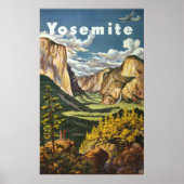 Yosemite-reis Poster (Voorkant)