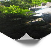 Yosemite rivier poster (Hoek)