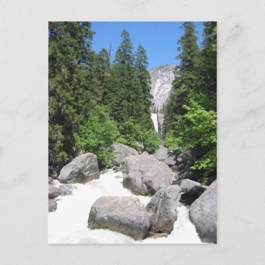 yosemite riviersteen briefkaart (Voorkant)