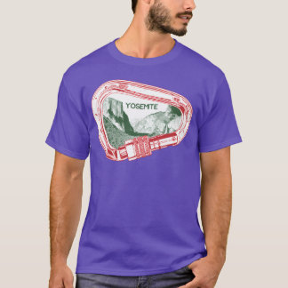 Yosemite Rock Climbing Carabiner gift T-shirt