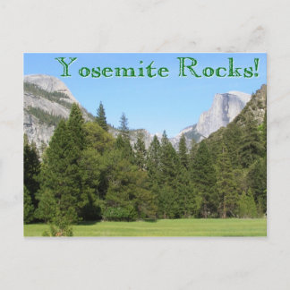 Yosemite Rocks! Briefkaart