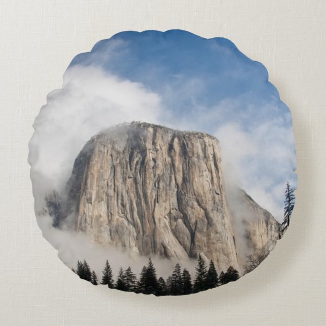 Yosemite Rond Kussen (Voorkant)