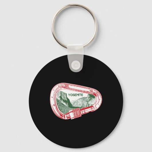 Yosemite rotan klimmen Carabiner  Sleutelhanger (Voorkant)