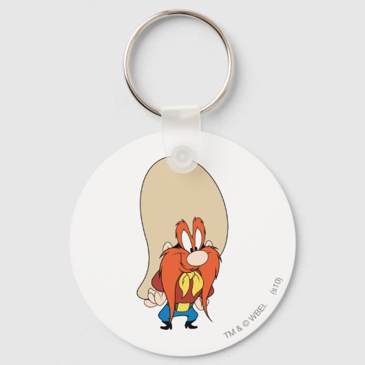 Yosemite Sam handen op heupen Sleutelhanger (Voorkant)