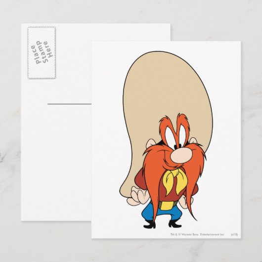 Yosemite Sam Hands op heupen Briefkaart (Voorkant / Achterkant)