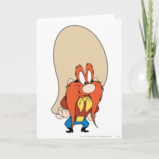 Yosemite Sam Hands op heupen Kaart (Voorkant)