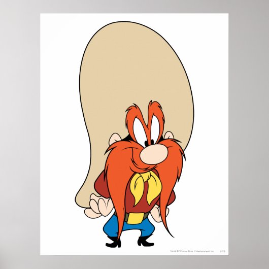 Yosemite Sam Hands op Hips Poster (Voorkant)