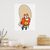 Yosemite Sam Hands op Hips Poster (Keuken)