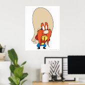 Yosemite Sam Hands op Hips Poster (Thuiskantoor)