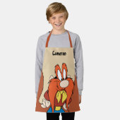 Yosemite Sam Hands op Hips Schort (Gedragen)