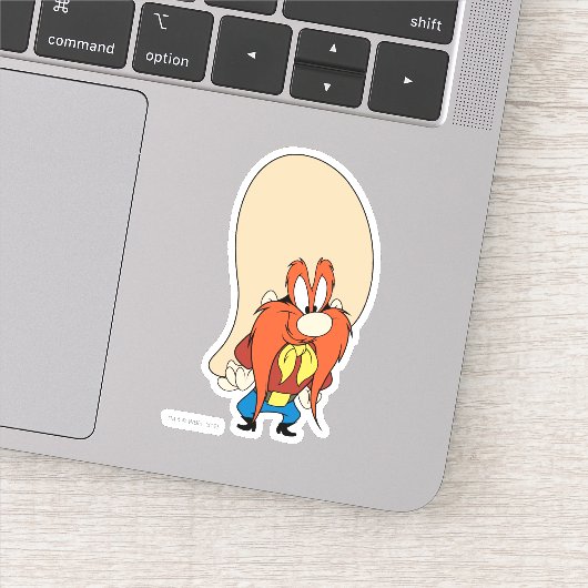 Yosemite Sam Hands op Hips Sticker (Detail)