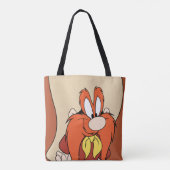 Yosemite Sam Hands op Hips Tote Bag (Achterkant)