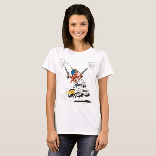 Yosemite Sam Road Rage T-shirt (Voorkant volledig)