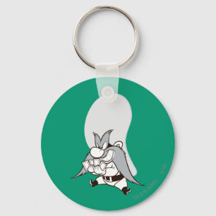 Yosemite Sam speelkaartjes Sleutelhanger
