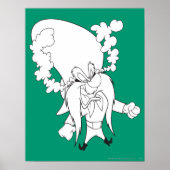 Yosemite Sam Steaming Mad Poster (Voorkant)