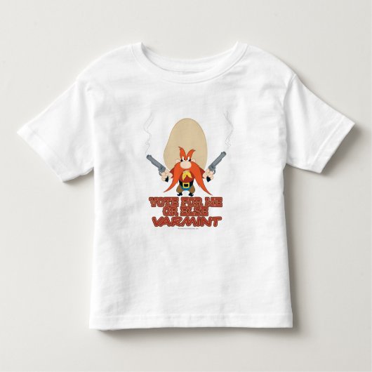 Yosemite Sam - Stemming voor mij of Else Varmint Kinder Shirts (Voorkant)