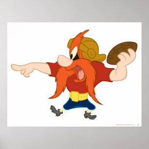 Yosemite Sam WANDELTUITJE!!! Poster
