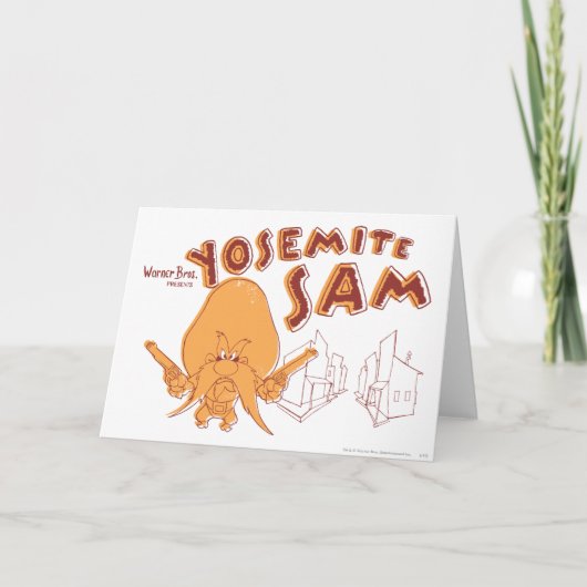 Yosemite Sam Warner Bros. Cadeaus Kaart (Voorkant)