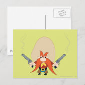 Yosemite Sam weer weg Briefkaart (Voorkant / Achterkant)