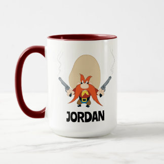 Yosemite Sam weer weg | Jouw namen toevoegen Mok