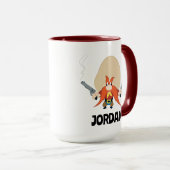 Yosemite Sam weer weg | Jouw namen toevoegen Mok (Voorkant rechts)