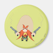 Yosemite Sam weer weg Magneet (Voorkant)