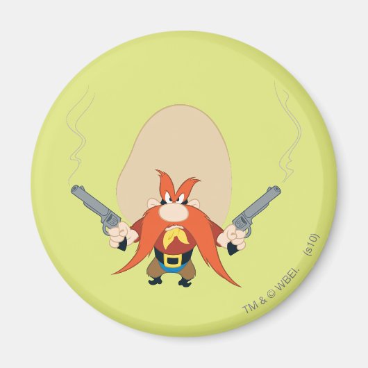 Yosemite Sam weer weg Magneet (Voorkant)