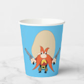 Yosemite Sam weer weg Papieren Bekers (Links)