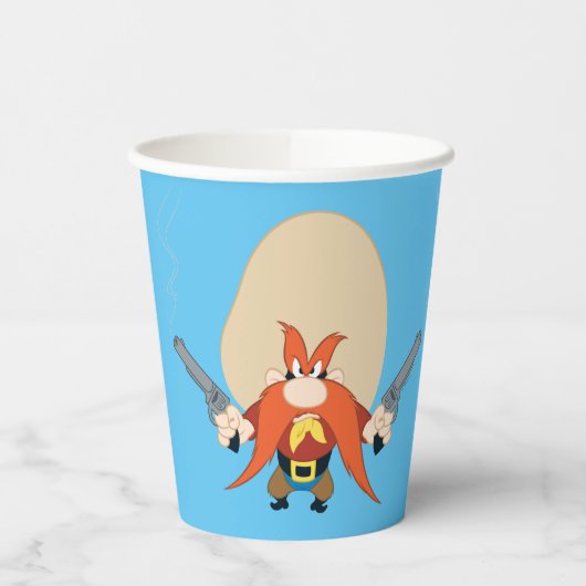 Yosemite Sam weer weg Papieren Bekers (Links)