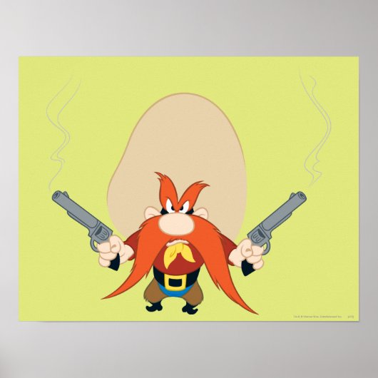 Yosemite Sam weer weg Poster (Voorkant)