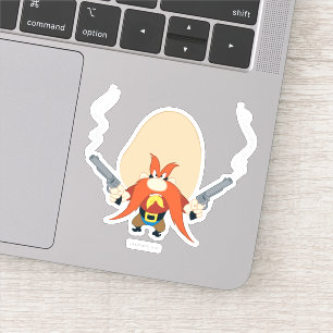 Yosemite Sam weer weg Sticker