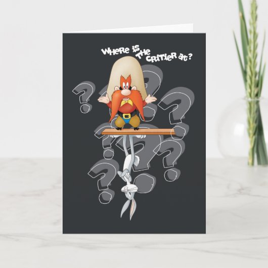 Yosemite Sam zoekt 'Critter' BUGS BUNNY™ Kaart (Voorkant)