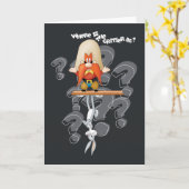 Yosemite Sam zoekt 'Critter' BUGS BUNNY™ Kaart (Gele Bloem)