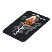 Yosemite Sam zoekt 'Critter' BUGS BUNNY™ Magneet (Linkerzijde)