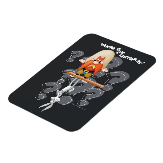 Yosemite Sam zoekt 'Critter' BUGS BUNNY™ Magneet (Linkerzijde)