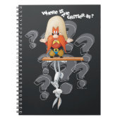 Yosemite Sam zoekt 'Critter' BUGS BUNNY™ Notitieboek (Voorkant)