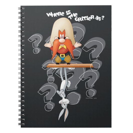 Yosemite Sam zoekt 'Critter' BUGS BUNNY™ Notitieboek (Voorkant)