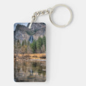 Yosemite Schilderachtig Herfsten Sleutelhanger (achterkant)