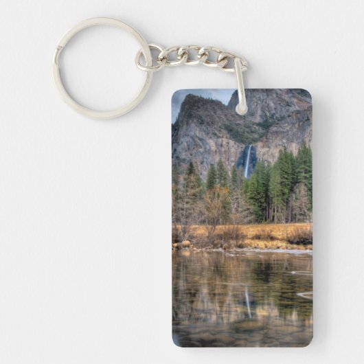 Yosemite Schilderachtig Herfsten Sleutelhanger (Voorkant)
