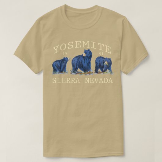 Yosemite Sierra Nevada beer 1991 T-shirt (Design voorkant)