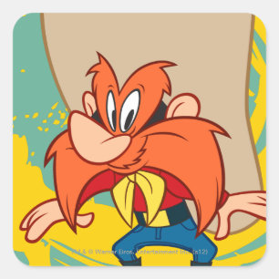 Yosemite Standing Vierkante Sticker