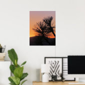 Yosemite Sunset Poster (Thuiskantoor)