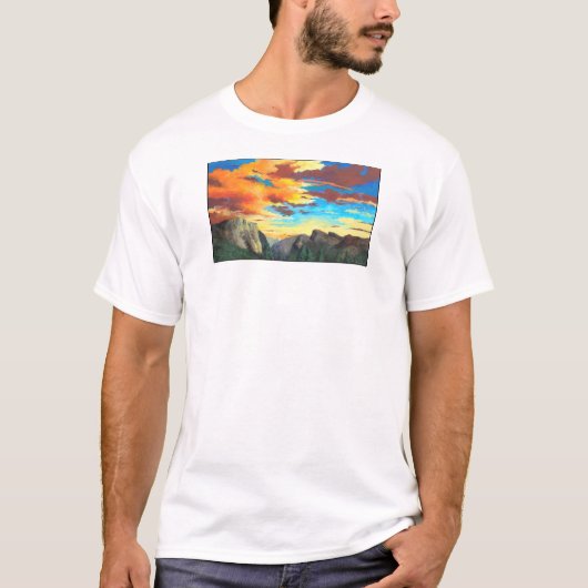 Yosemite Sunset T-shirt (Voorkant)