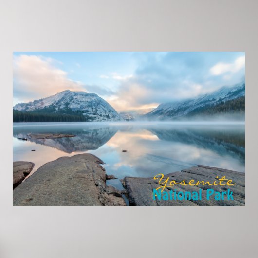 Yosemite Tenaya Lake Poster (Voorkant)