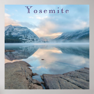 Yosemite Tenaya Lake Zonsopgang Poster