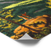 Yosemite Travel Art Poster (Hoek)