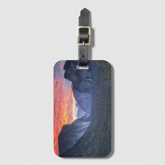 Yosemite Tunnel Uitzicht Bagagelabel (Voorkant (verticaal))