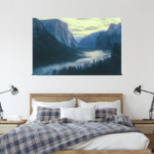 Yosemite Tunnel Uitzicht Canvas Afdruk (Insitu (Slaapkamer))