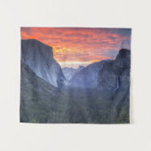 Yosemite Tunnel Uitzicht Wandkleed (Voorkant (horizontaal))